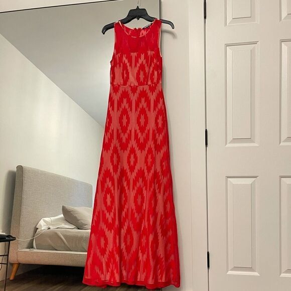 Gianni Bini Red Maxi Dress - Picture 2 of 6